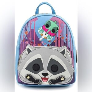 Loungefly Disney Pocahontas Meeko and Flit Moving Backpack Bag - NEW WITH TAGS